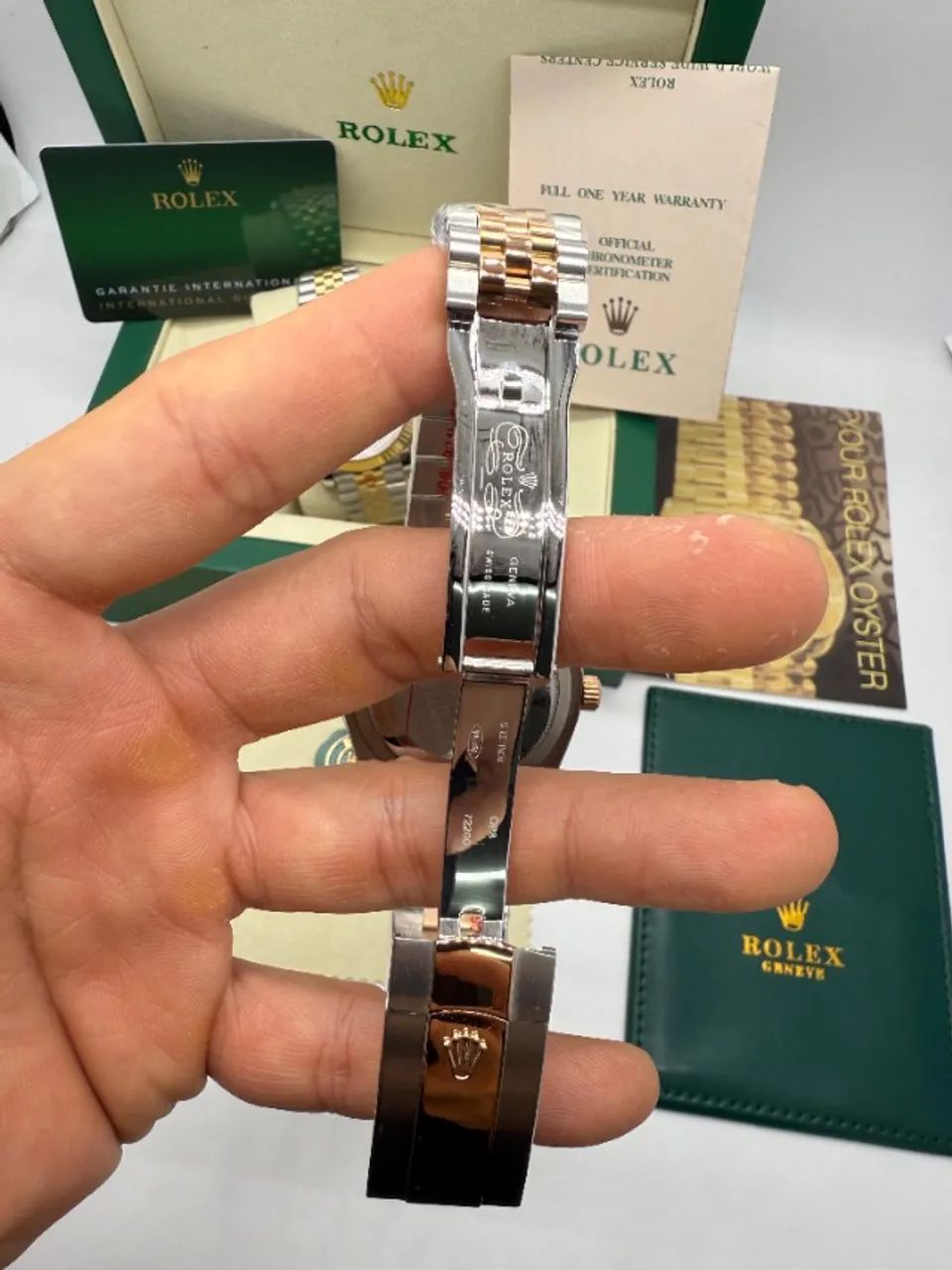 Rolex Datejust Automático Cor Champagne - Foto 3