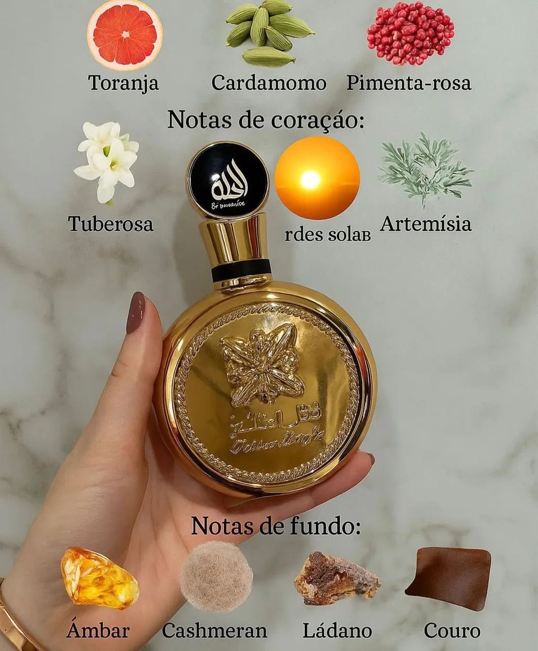 Perfume Árabe Lattafa Fakhar Gold Extrait Edp