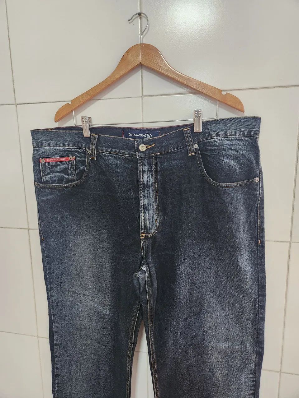 Calca jeans escura taco 50 - Foto 2