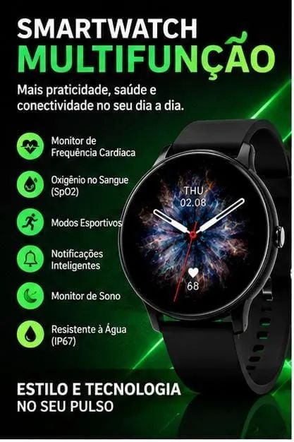 Relógio digital smartwatch  - Foto 2