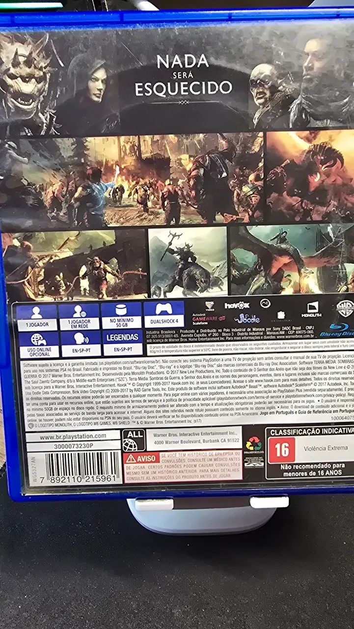 SOMBRAS DA GUERRA - PS4 - Foto 2