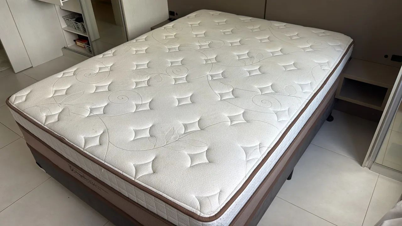 Cama Box Casal Angelis 334 Mola Ensacada Perfeita - Foto 2