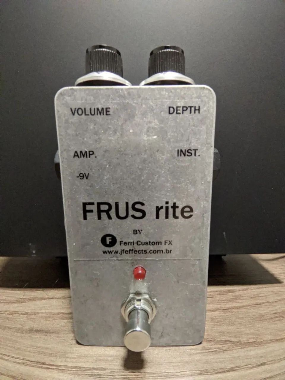 Fuzz Frusrite v1 - Clone Fuzzrite germanio - transistores