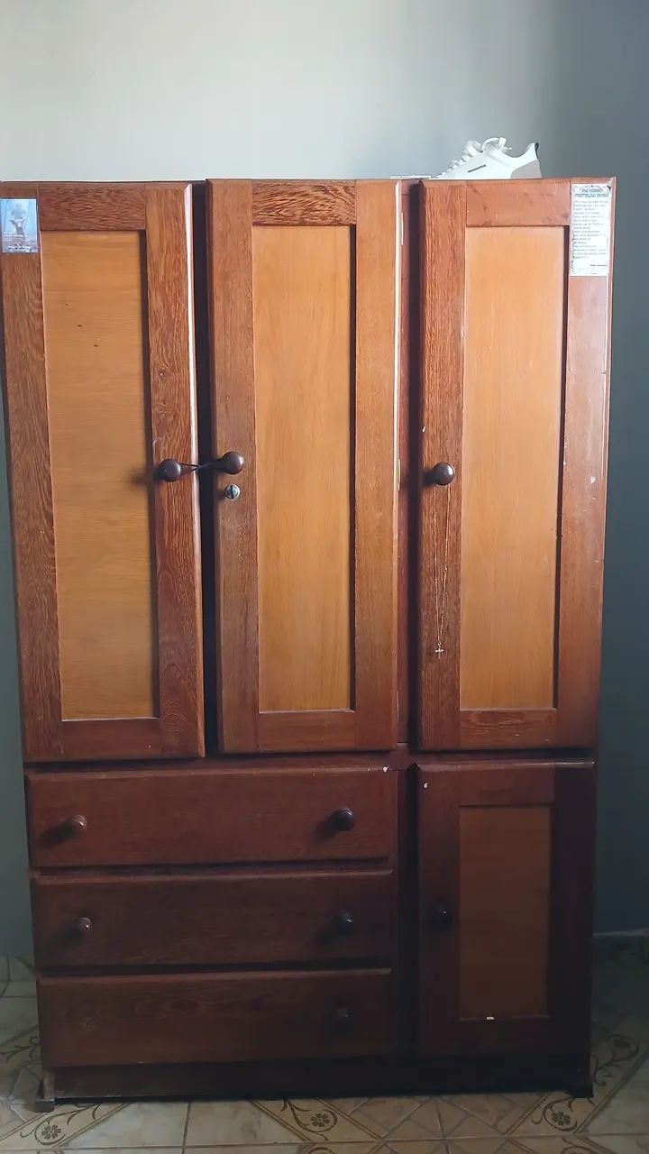 Guarda roupa solteiro 3 gavetas  - Foto 2