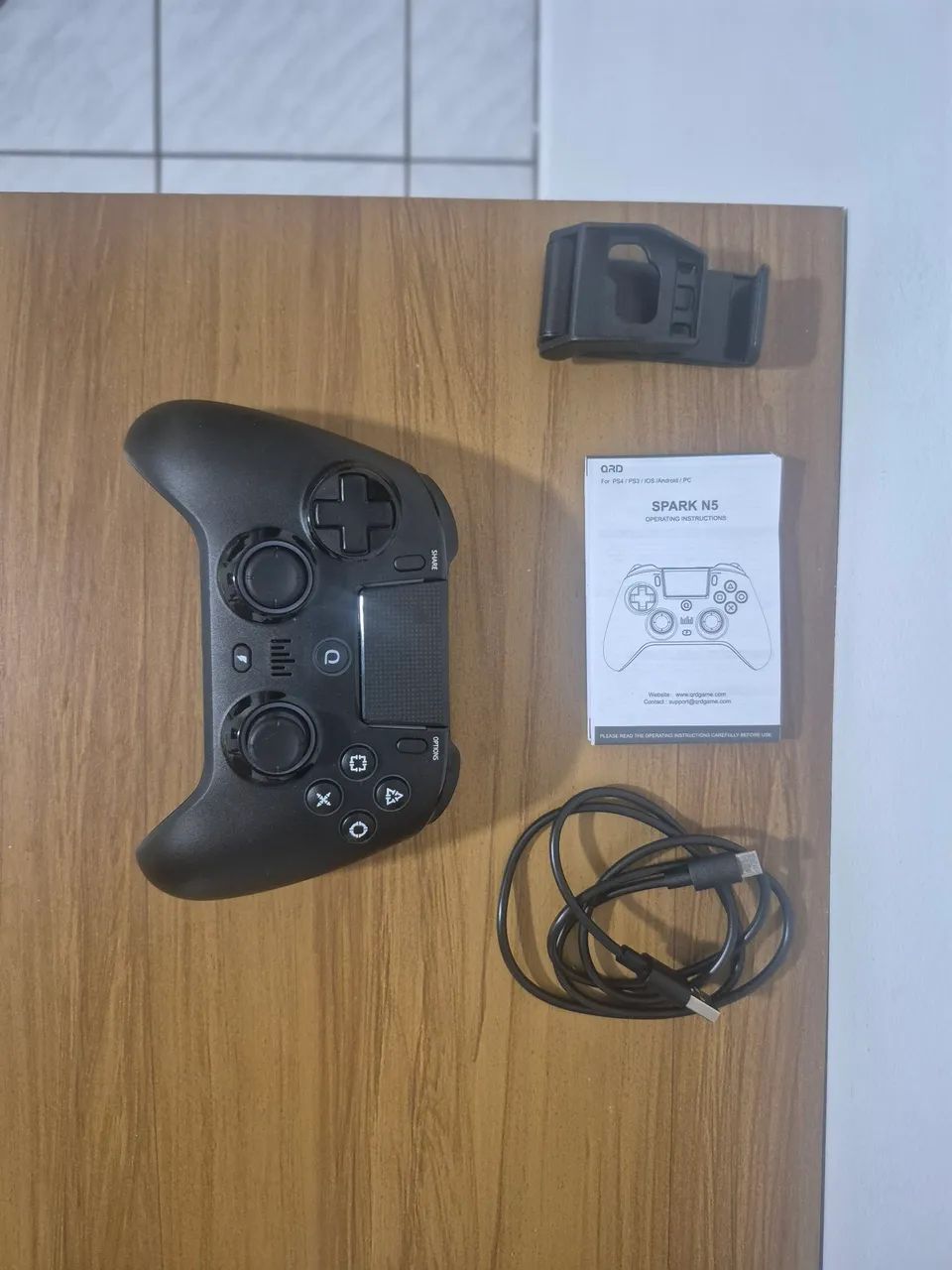 Controles Wireless Spark N5 Hall Effect anti drift compatível com PS3, PS4, PS5 E MOBILE. - Foto 3