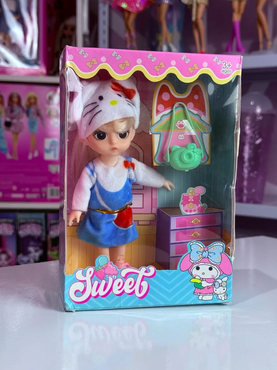 Boneca Hello Kitty Lacrada