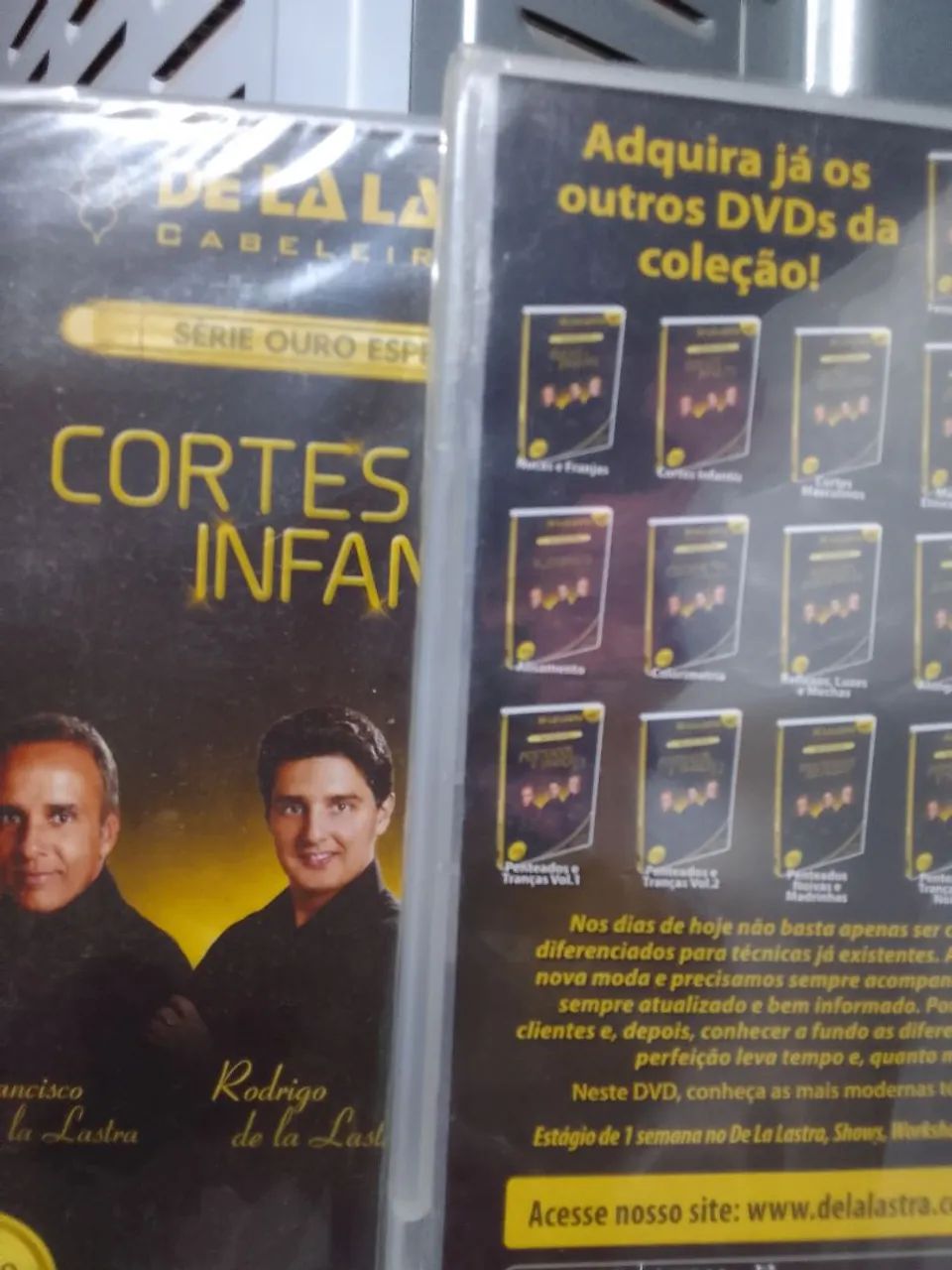 Vendo DVDs de curso cabeleireiro (a) - Foto 2