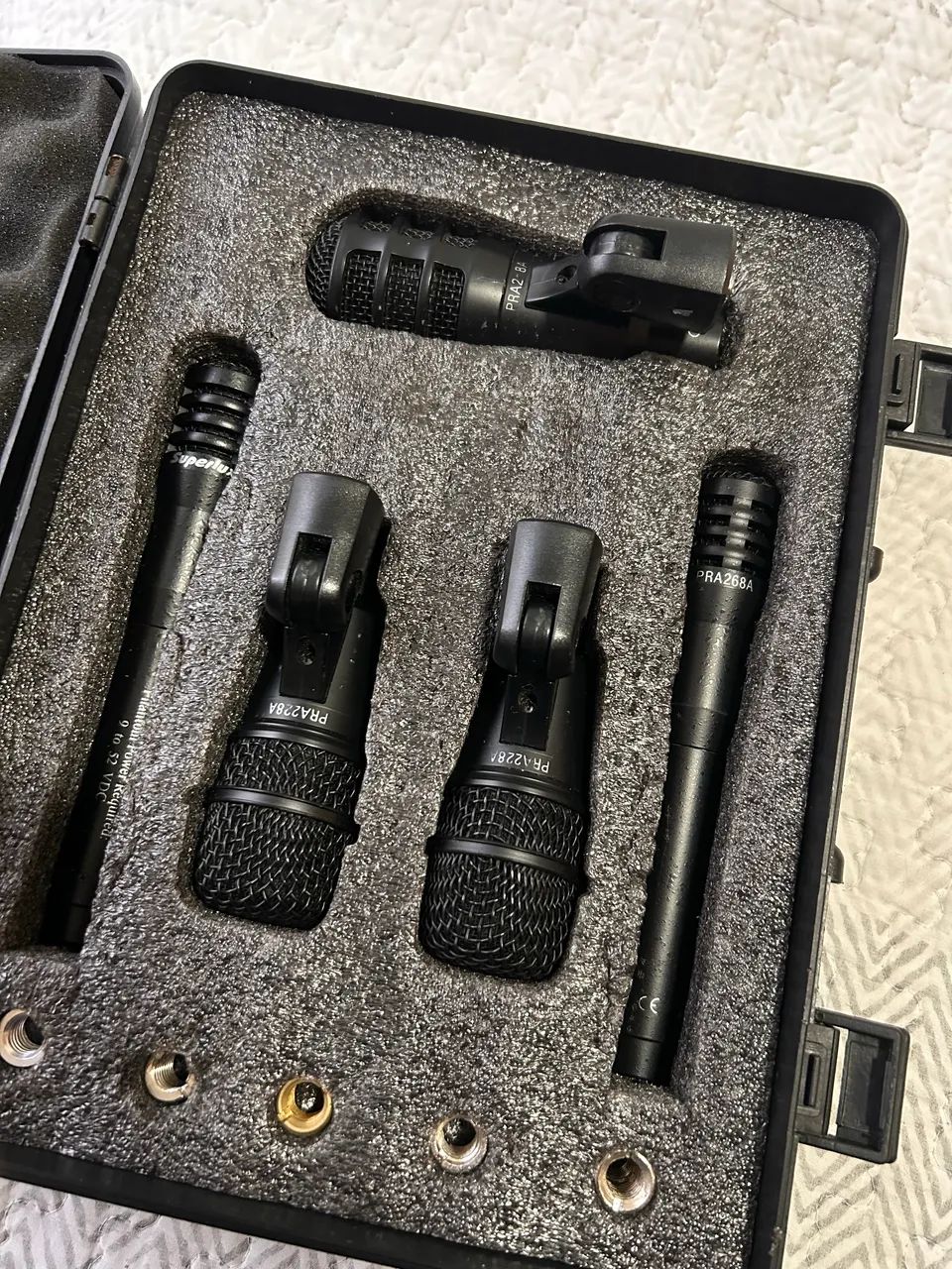 Superlux kit DRK -A3C2 microfone bateria - Foto 6