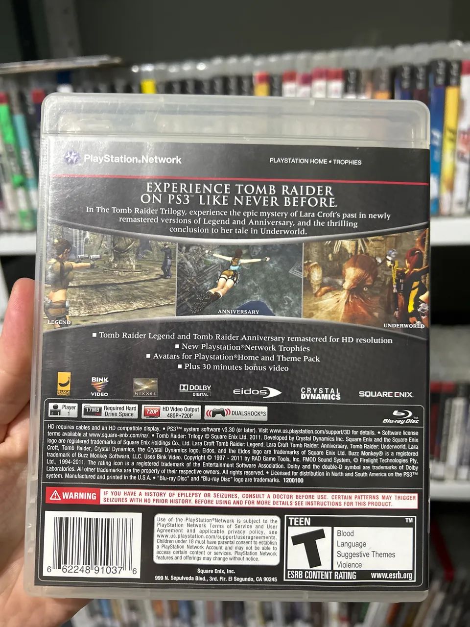 Tomb Raider Trilogy PS3 - Foto 2