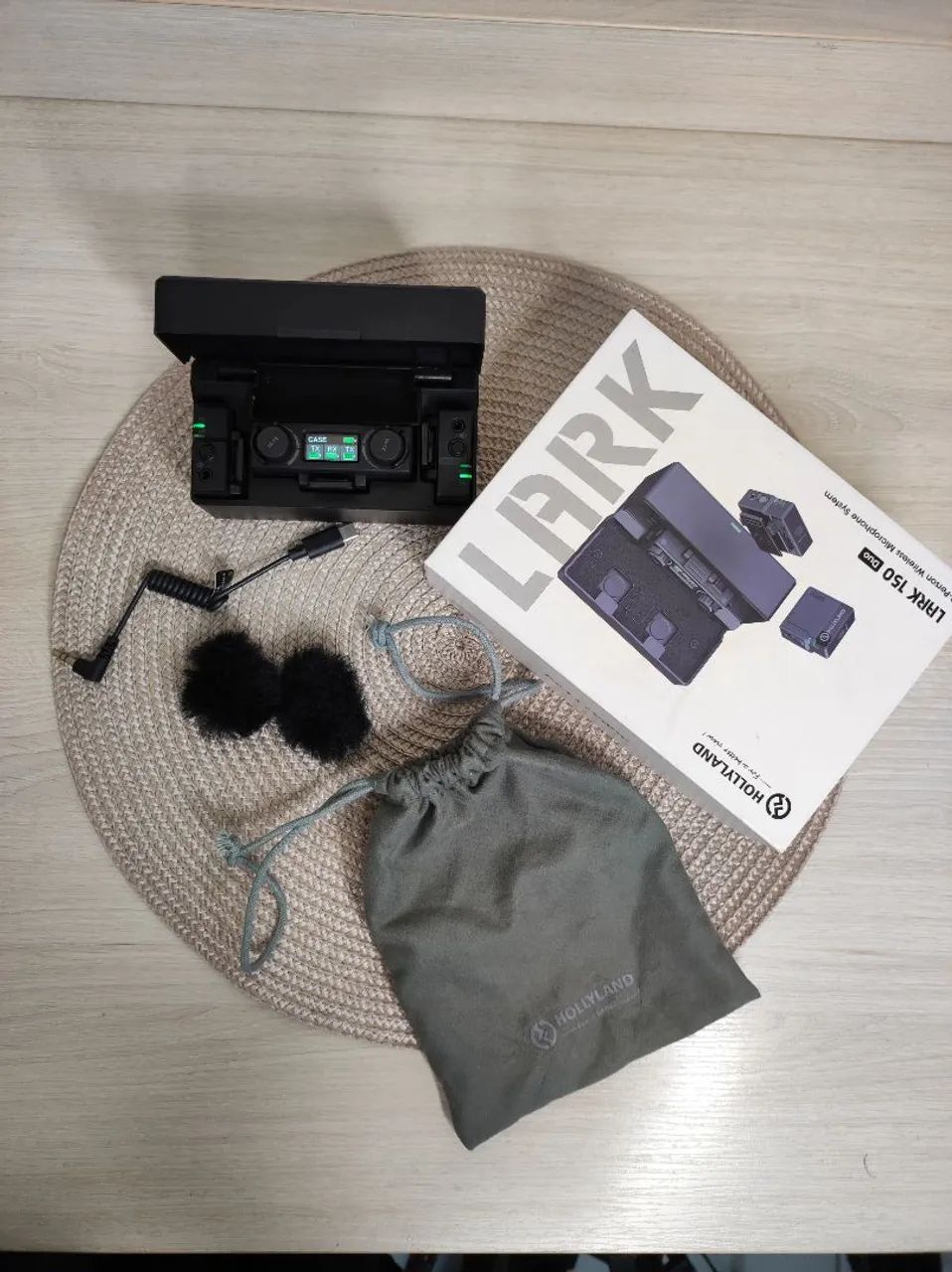 Microfone hollyland lark 150 Duo | kit - Foto 3