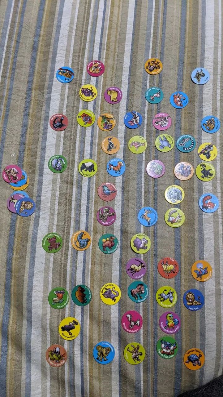 Tazo Ping pong - animais em extinçao - Foto 4