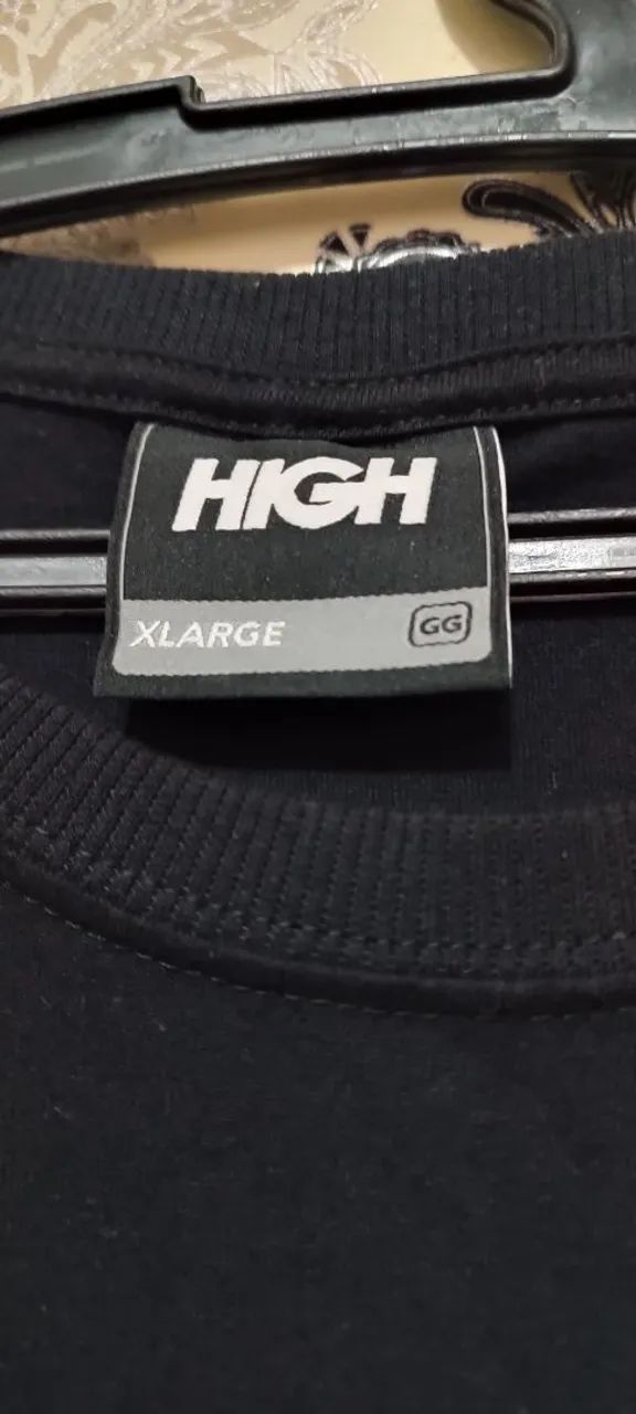 Camiseta preta marca HIGH Tam GG - Foto 2