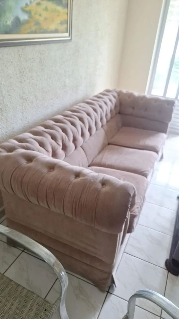 Sofá Chesterfield 3 Lugares - Muito Confortável - Foto 2