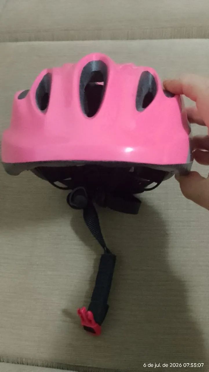 Capacete Rosa  - Foto 2