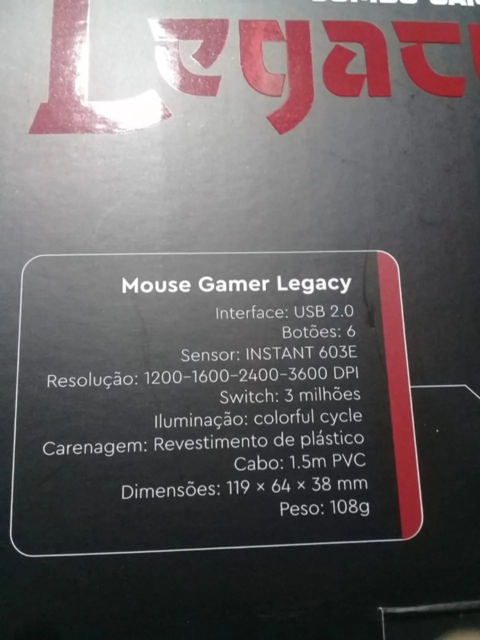 Conjunto de teclado RGB, mouse RGB e mousepad. - Foto 3