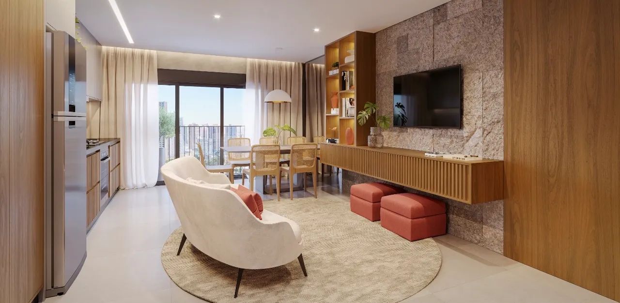 Emirates Parque Flamboyant 69,53 m² - Foto 2