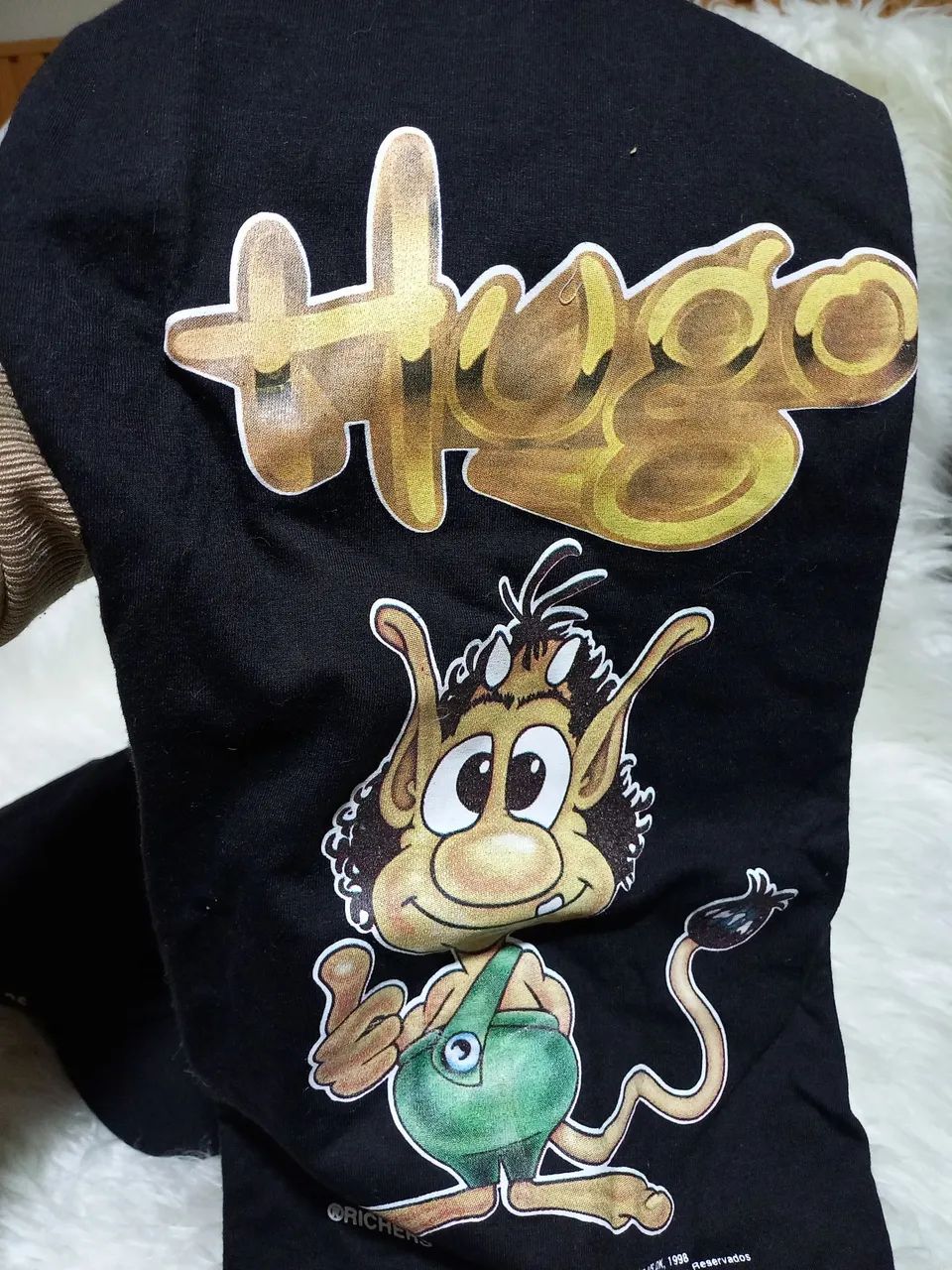 2 Kit Vintage Hugo Game Anos 90 (CNT/Gazeta) -  Camiseta + Boné + Bag - Foto 4