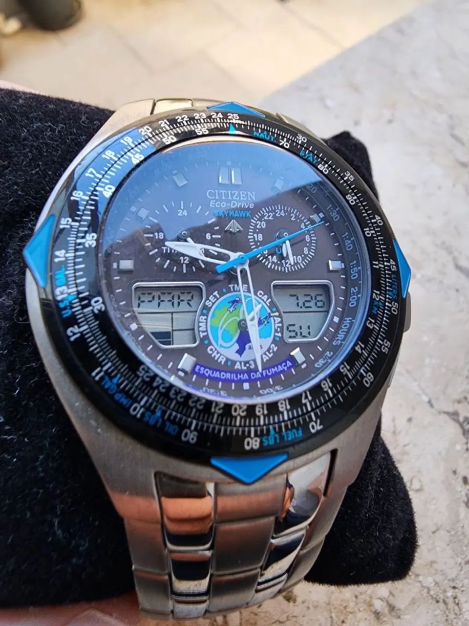 Citizen Eco-Drive Skyhawk Esquadrilha da Fumaça - 60 Anos - Full