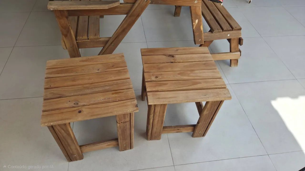 Cadeira que vira mesa - Foto 5