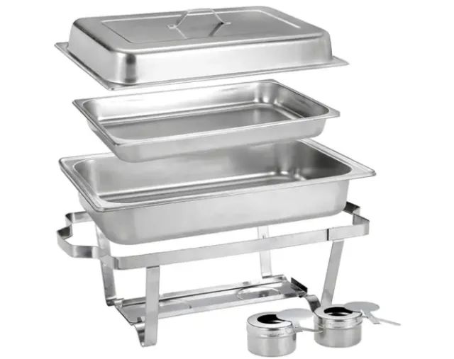 Rechaud Retangular 9L 1 Cuba 60mm Self-Service - Foto 3