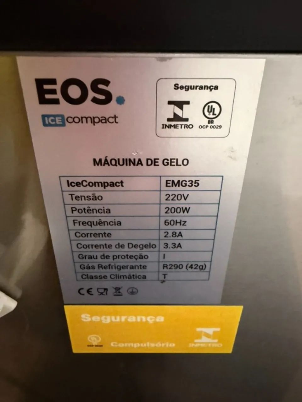Maquina de gelo EOS 35kg Bem conservada - Foto 3
