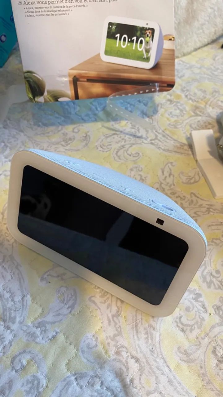 Alexa echo show 5 nova na cor azul 3 geração  - Foto 5