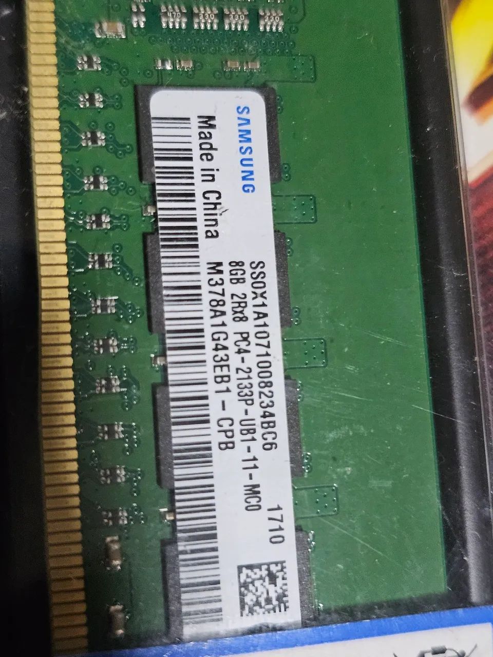 Memoria samsung ddr4 8Gb 2133 seminovo - Memória RAM - CECAP