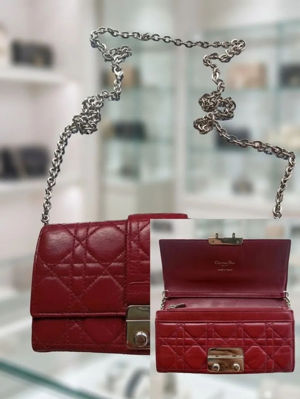 Bolsa carteira Dior original - Foto 3
