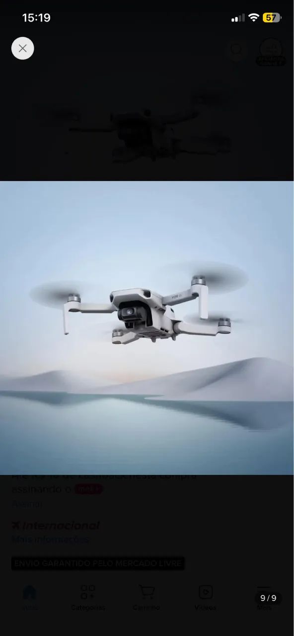 Drone DJI mini 4k - Foto 3