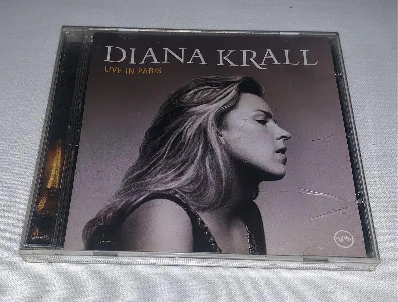 Cd Diana Krall Live In Paris impecável raro