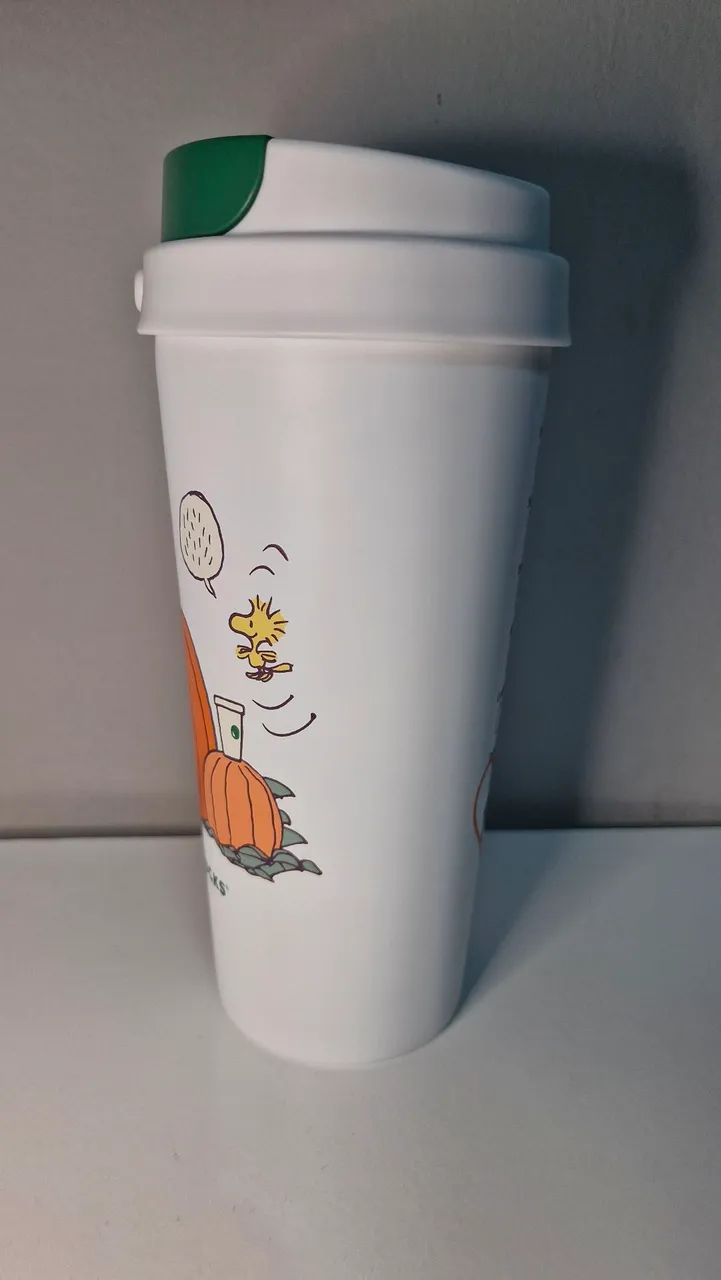 Copo Branco Starbucks e Snoopy - Foto 2