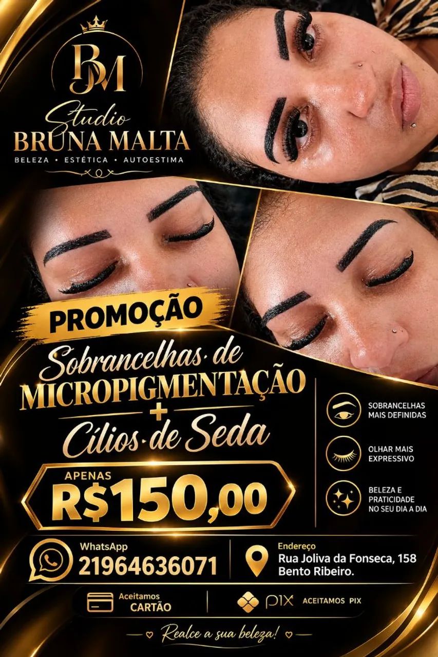 Sobrancelhas e cílios 