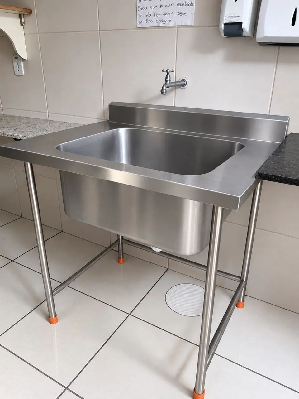 TANQUE/CUBA INDUSTRIAL INOX