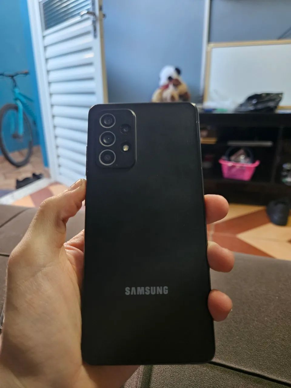 Celular A52 5G 128GB preto - Foto 3