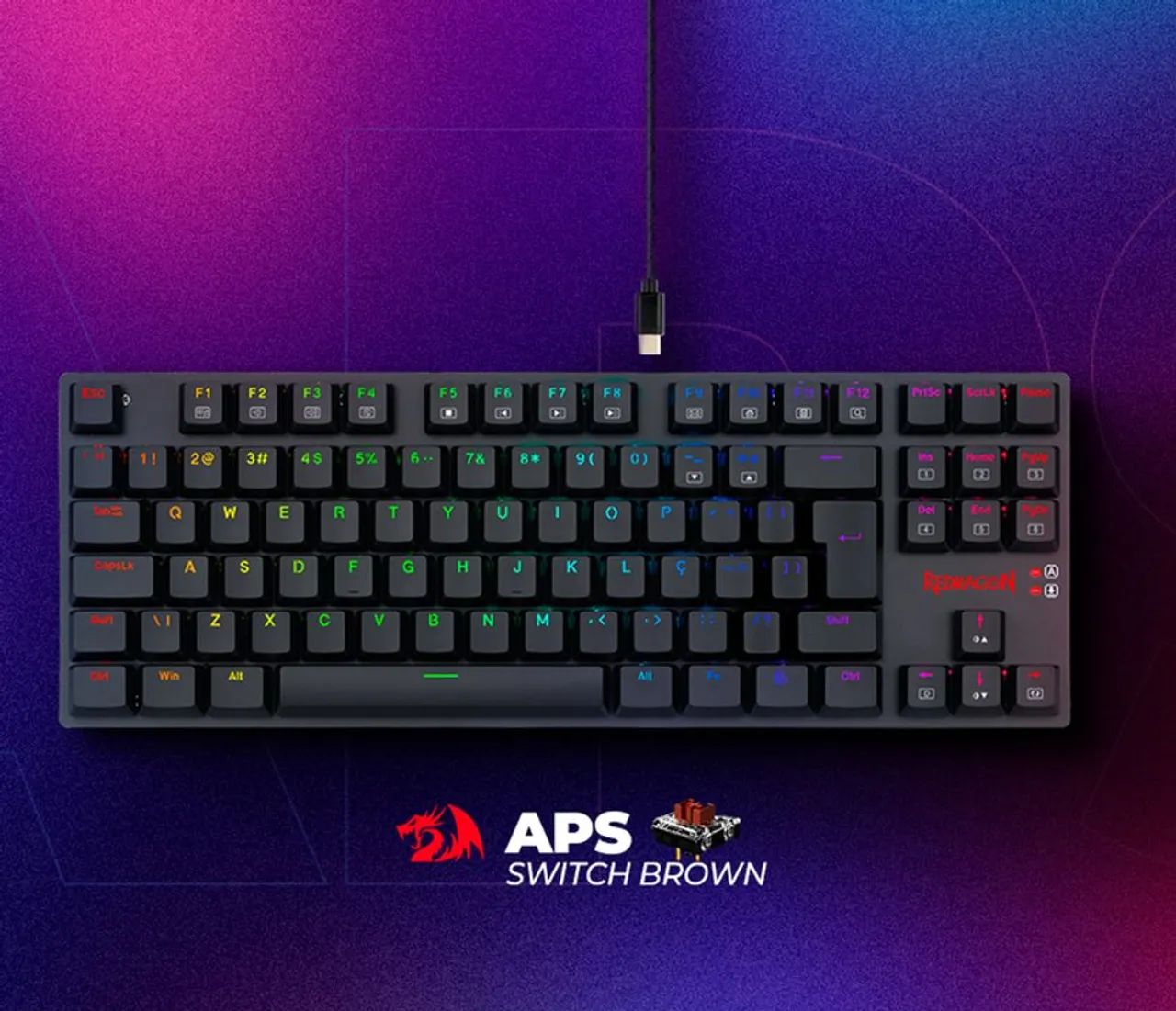 Teclado mecânico Redragon APS