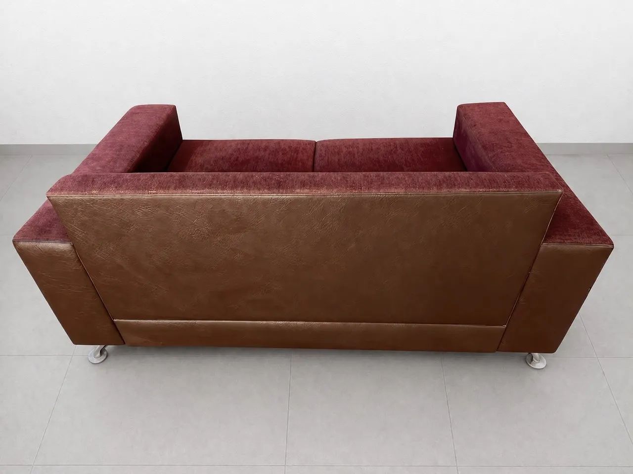 Sofá linho sintético marron  - Foto 4