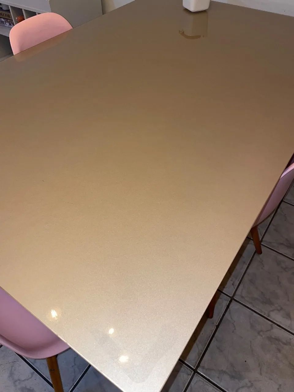 Mesa moderna vidro - Foto 3