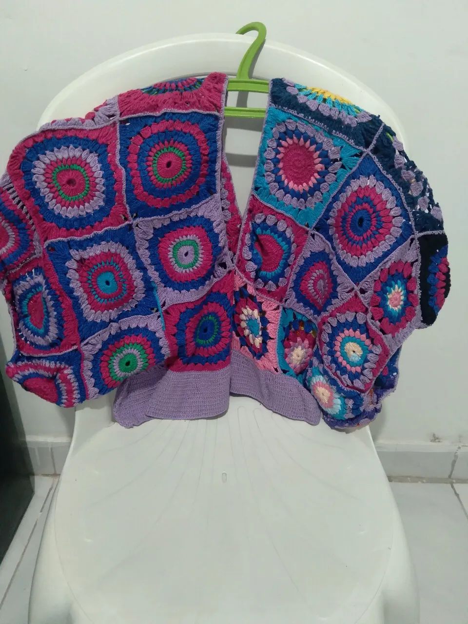 Blusa Squares de Crochet  - Foto 2