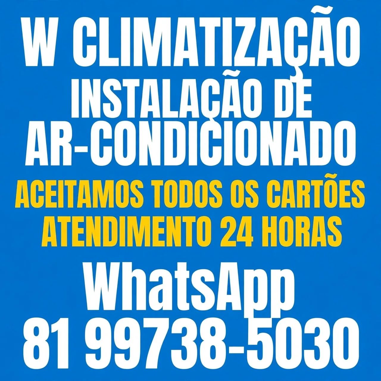 Instalação de  ar condicionado 