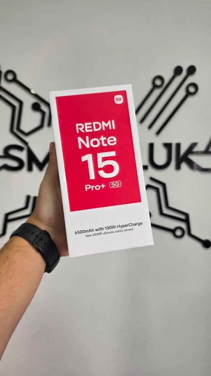 Redmi Note 15 Pro Plus 5G 512/12 (Lacrado) + Nota e 6 meses de garantia 