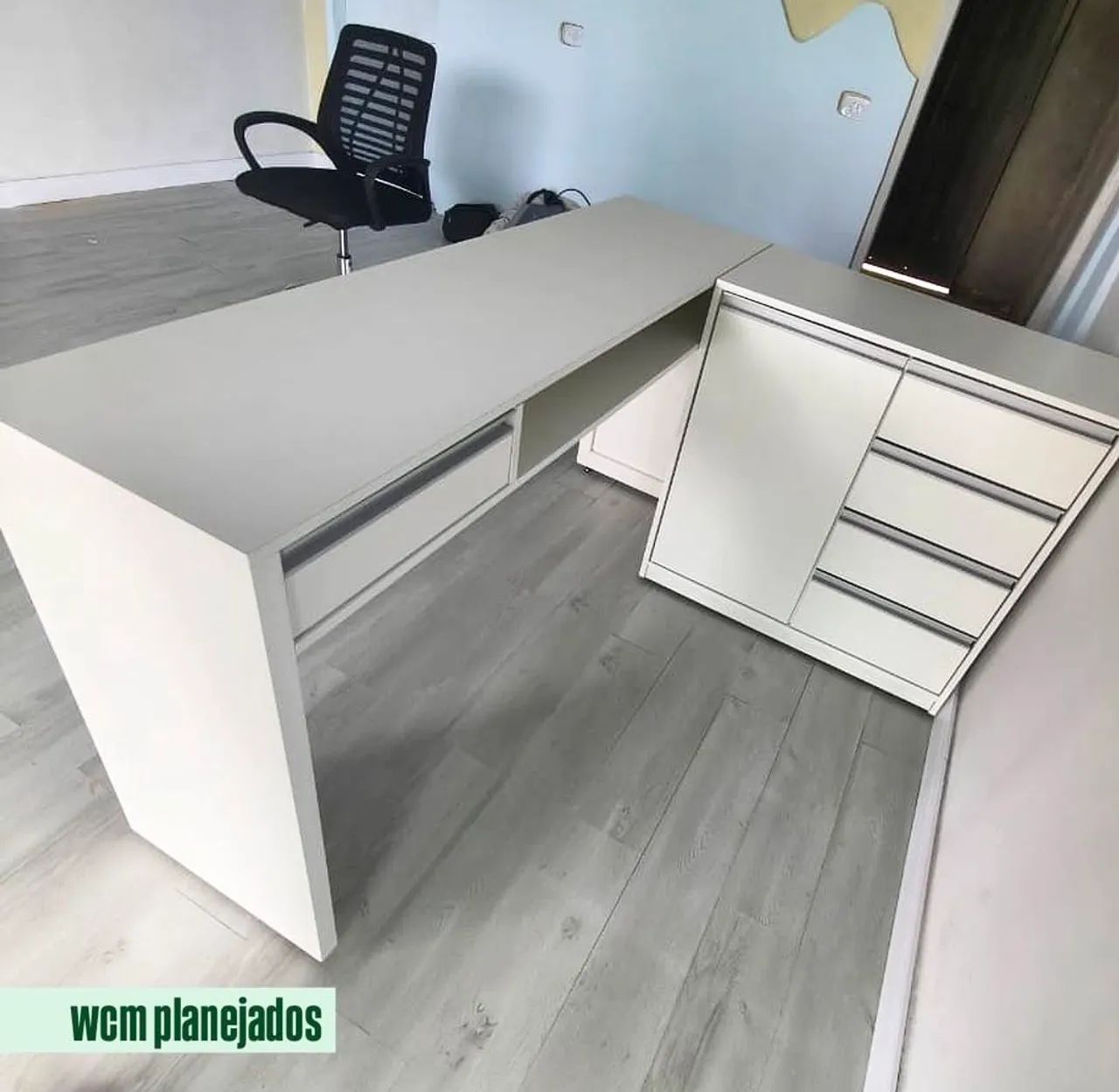 Mesa em L mdf