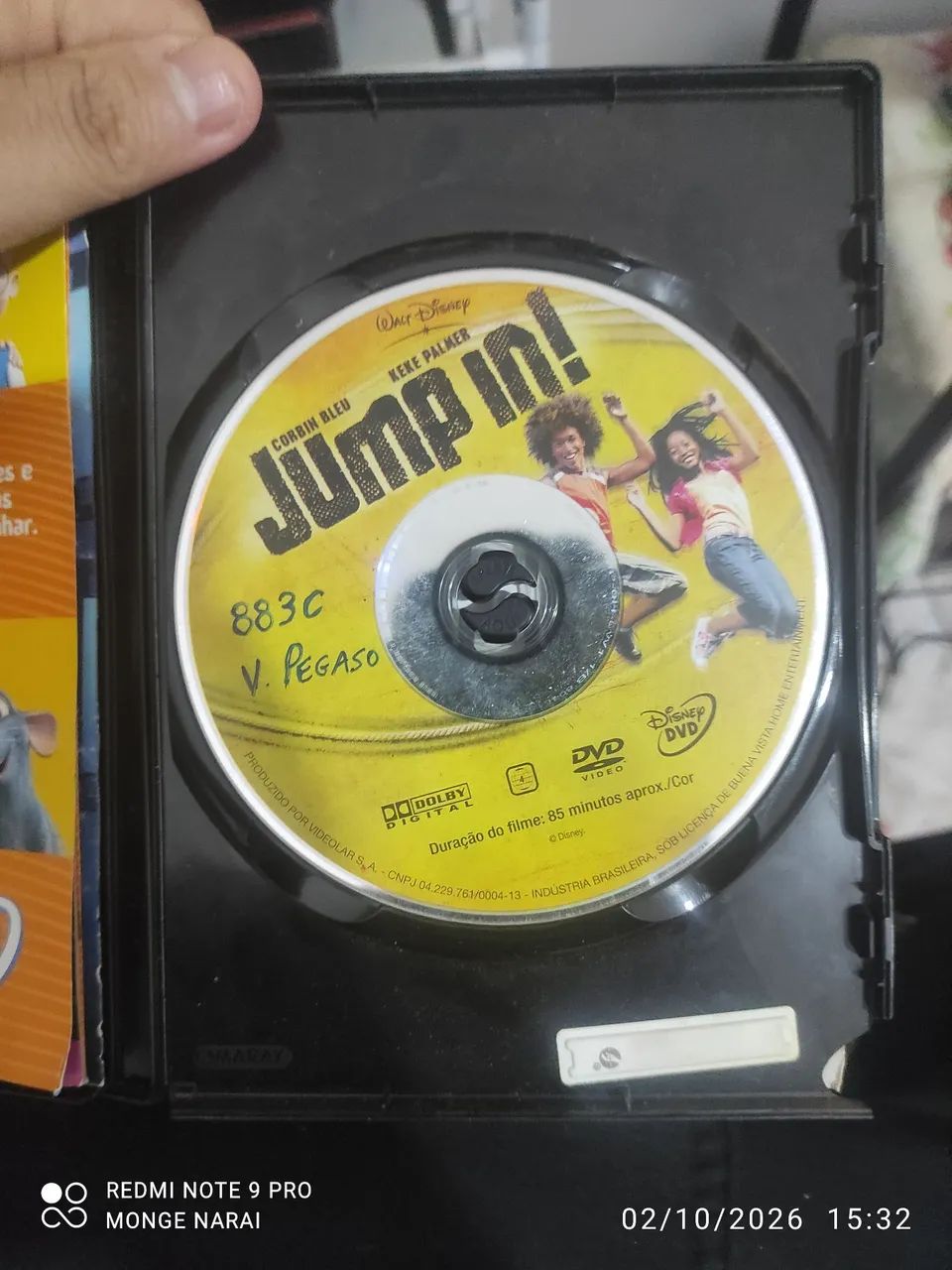 Dvd original Jump in disney