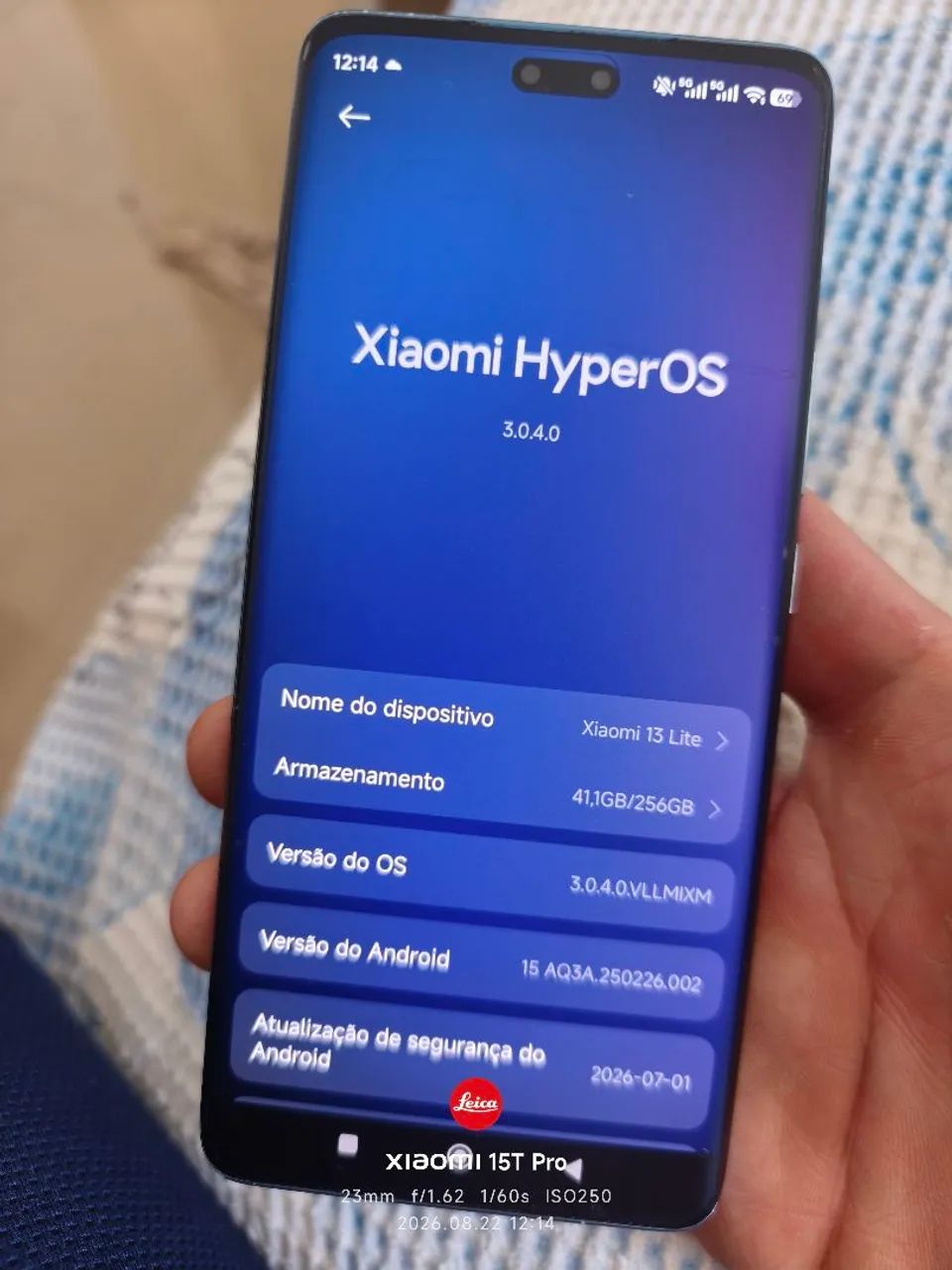 Celular Smartphone Xiaomi 13 Lite 256gb - Foto 3