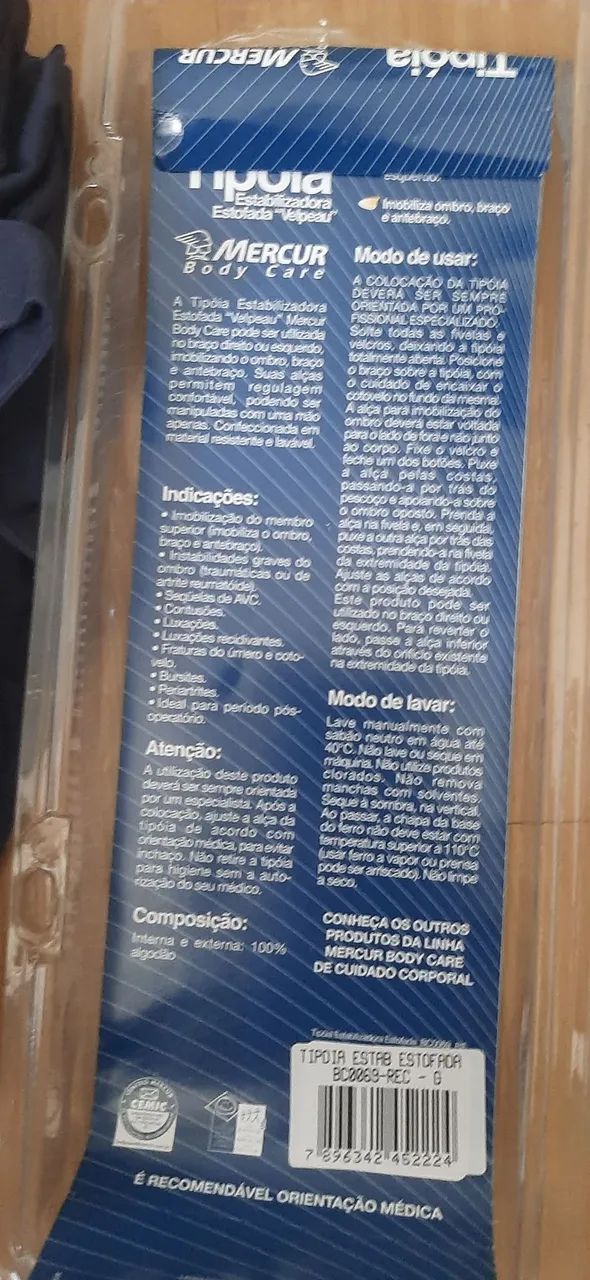 Tipoia estabilizadora estofado  - Foto 3