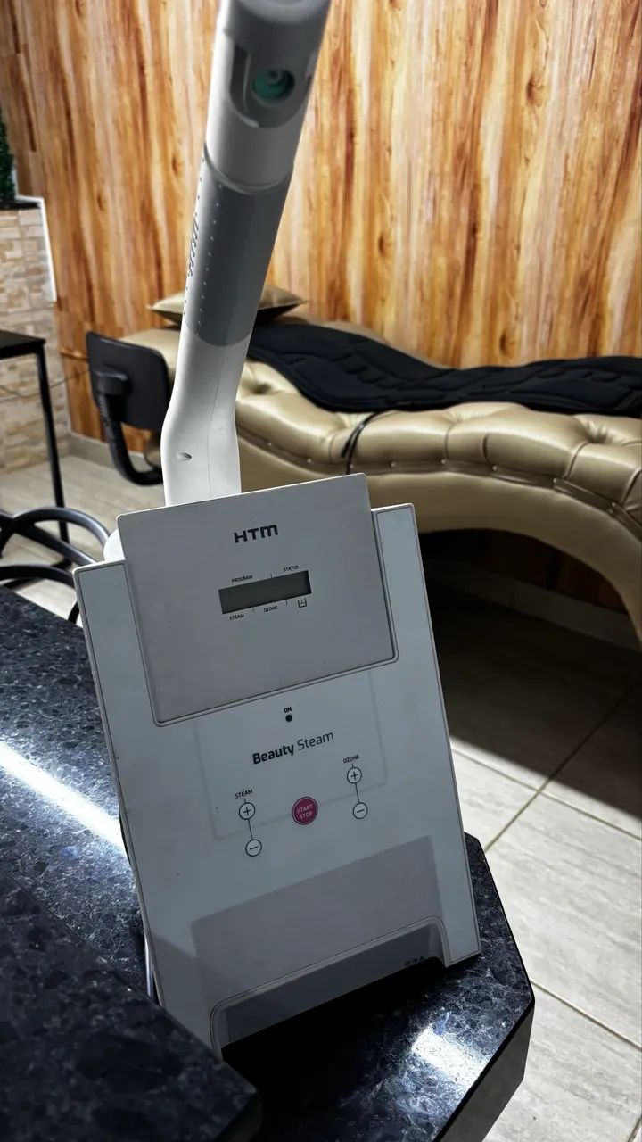 vaporizador facial profissional, o Beauty Steam HTM Profissional com Ozônio  - Foto 2
