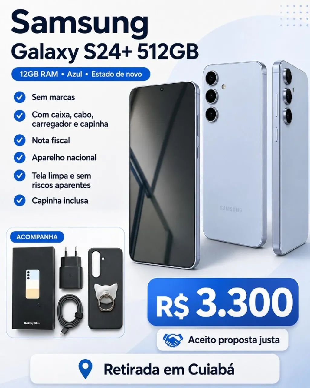Galaxy s24+  512GB