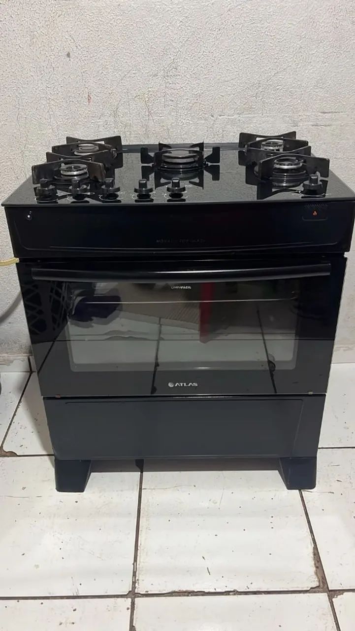 Fogão mesa de vidro 