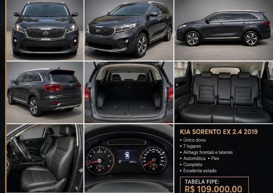 KIA Sorento Sorento 2.4 16V 4x2 Aut. 2019