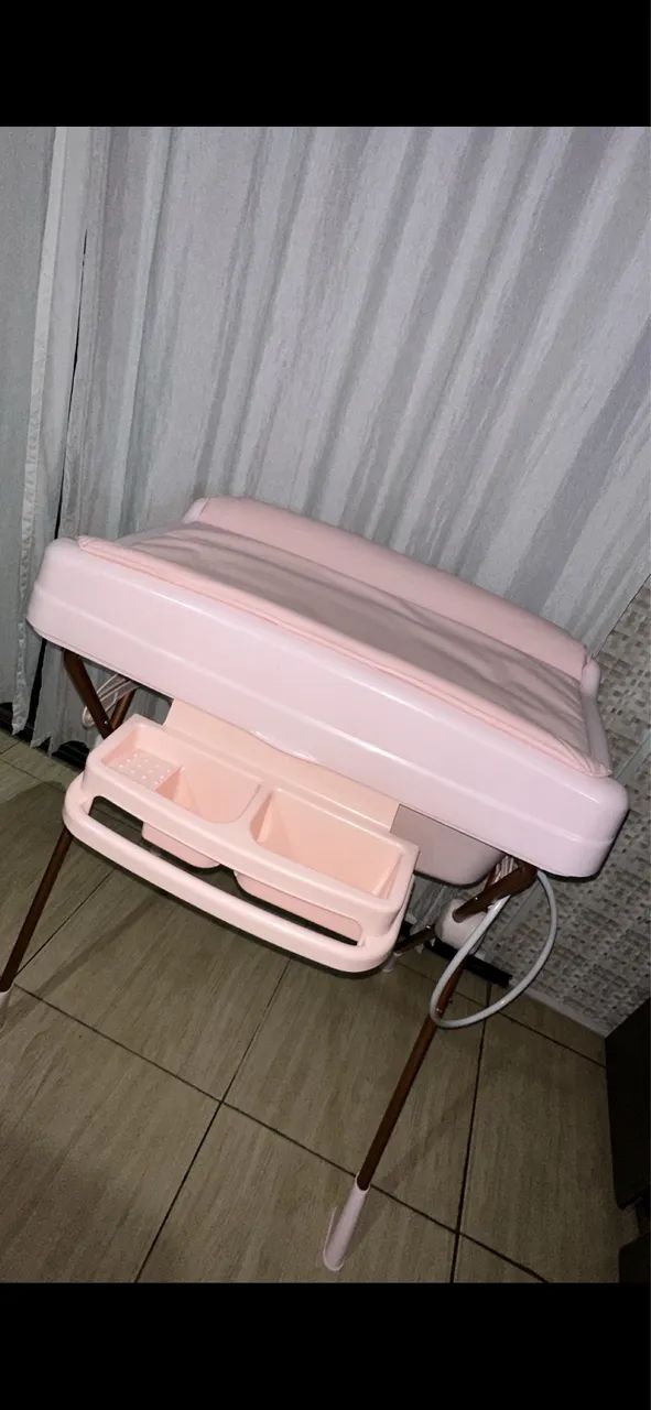 BANHEIRA DE BEBÊ ROSA - Foto 2