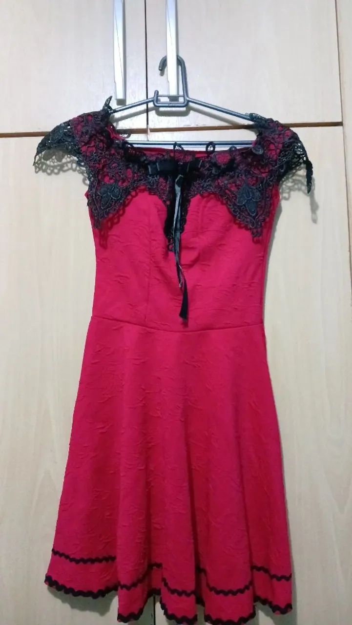 Vestido vermelho 